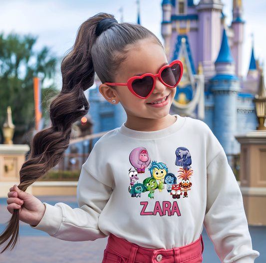 Inside Out personalised Disneyland Adventure sweater