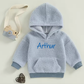 Personalised kids Teddy Fleece Hoodie