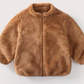 Fluffy Personalised Fleece Jacket Coat