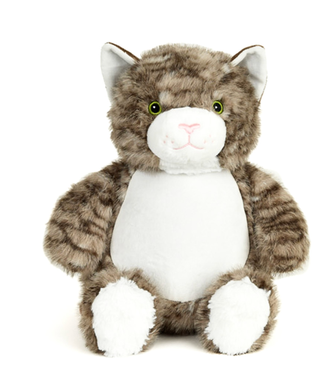 Cat Personalised Teddy