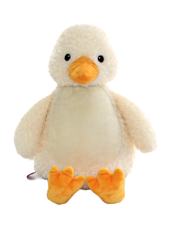 Baby Duck Personalised Teddy