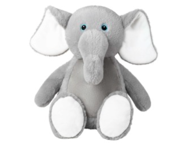Elephant Personalised Teddy