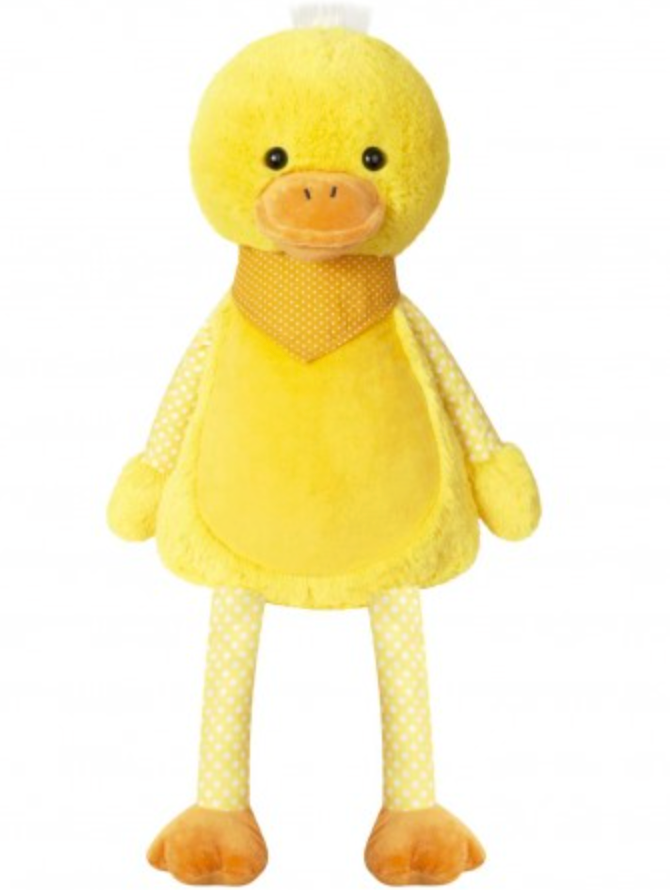 Yellow Duck Personalised Teddy