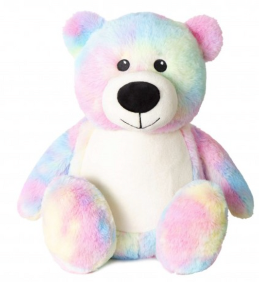Pastel Bear Personalised Teddy