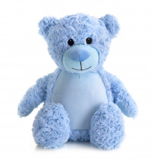 Blue Teddybear Personalised Teddy