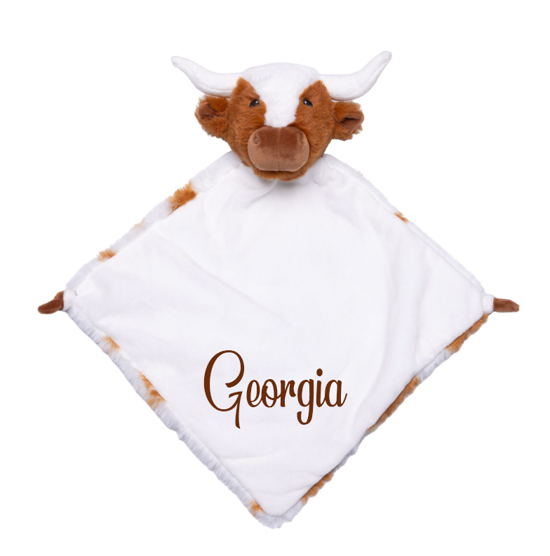 Texas Longhorn Cubbies Comforter