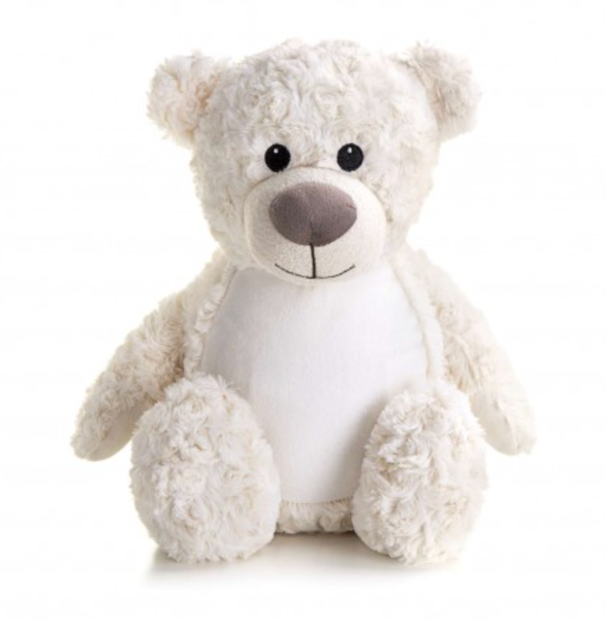 Cream teddybear Personalised Teddy
