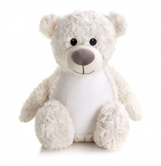 Cream teddybear Personalised Teddy