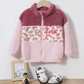 Fluffy Personalised Fleece Stripe Jacket Coat
