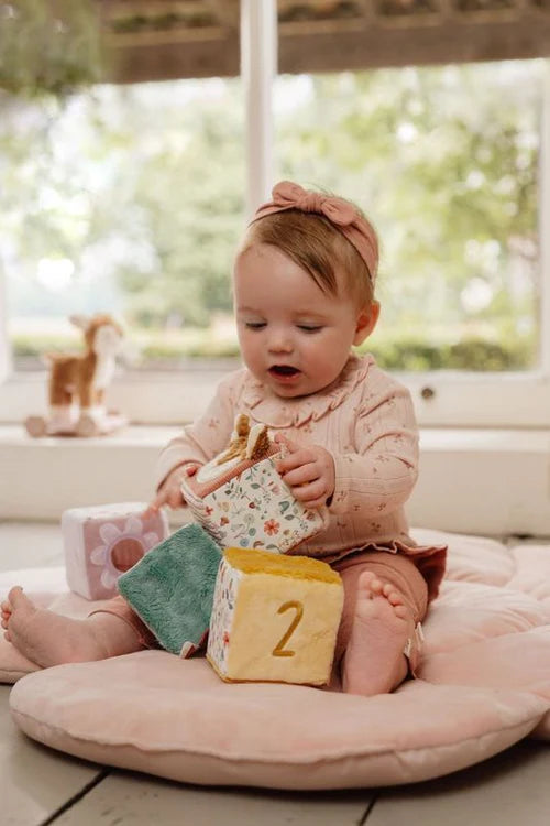 4 Soft blocks - Fairy Garden by Little Dutch