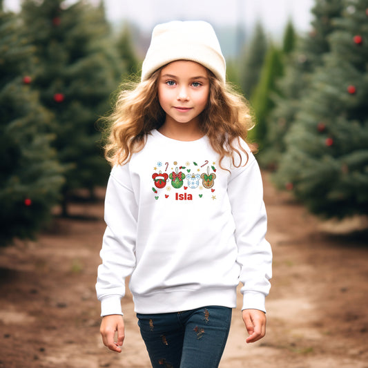 Christmas personalised kids sweater - VARIOUS DESIGNS