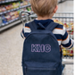 Children's Backpack personalised Initial Design
