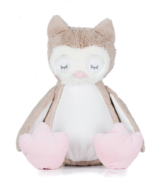 Zippie Owl Personalised Teddy