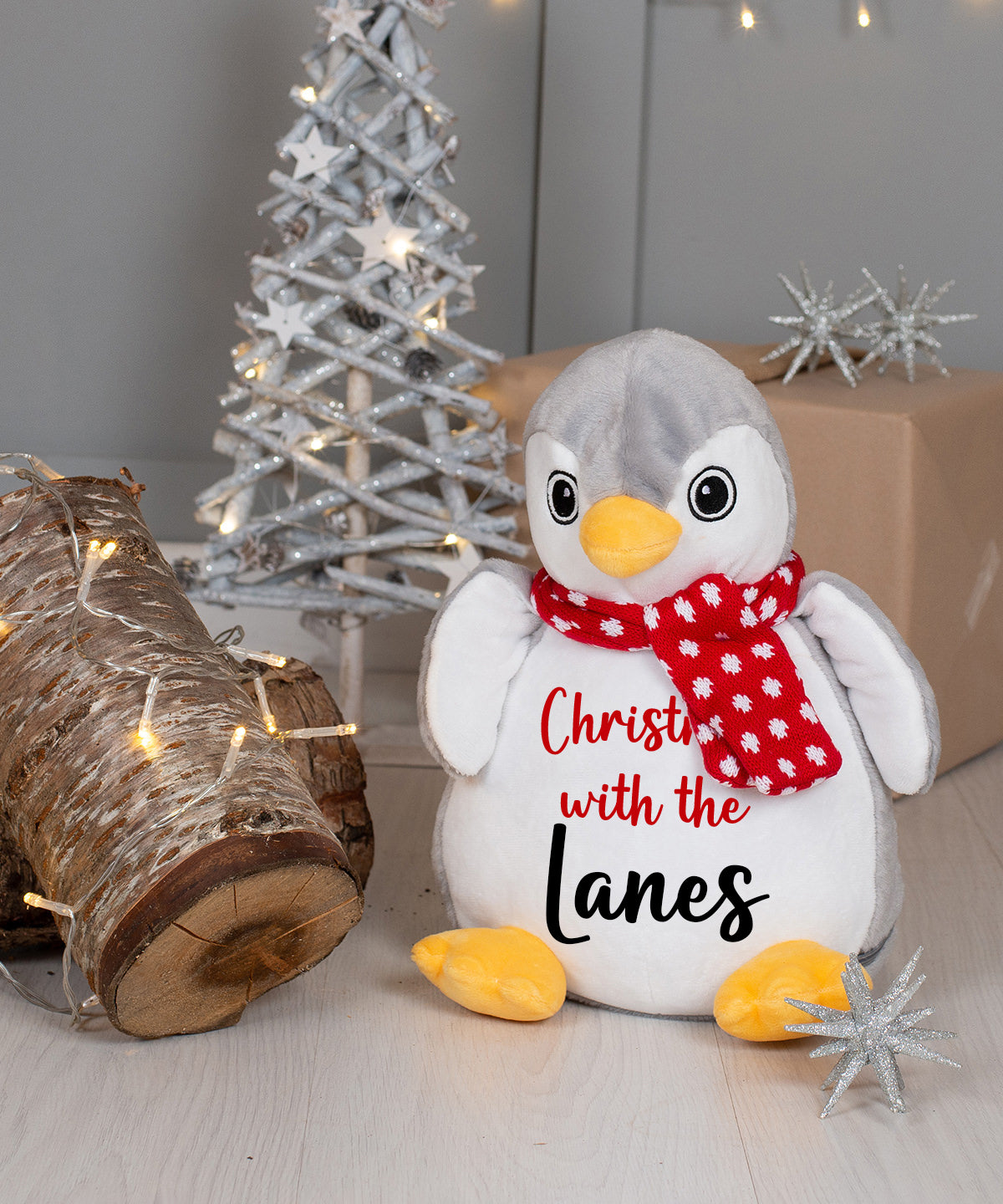 Large 40cm Personalised Christmas Teddy - Various Characters