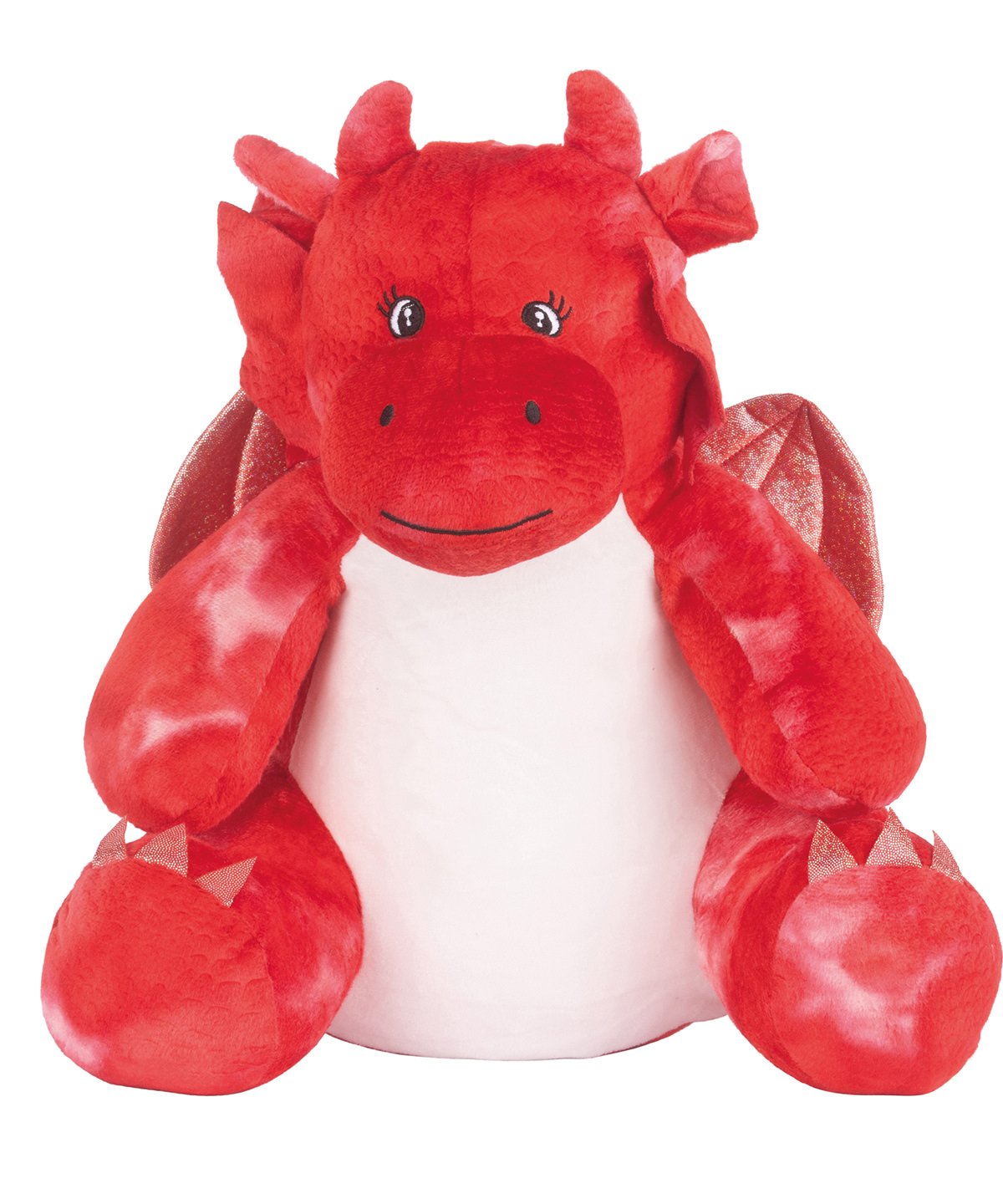 Zippie Red Dragon Personalised Teddy