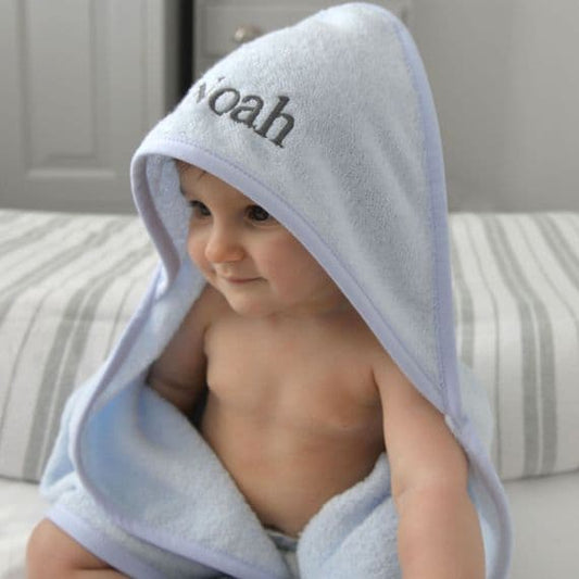 Blue Hooded Towel