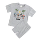 D7 Kids Personalised Cycle short summer t-shirt set