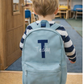 Initial and name design children's Backpack personalised