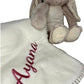 30cm bunny Rabbit Teddy with Fleece Blanket