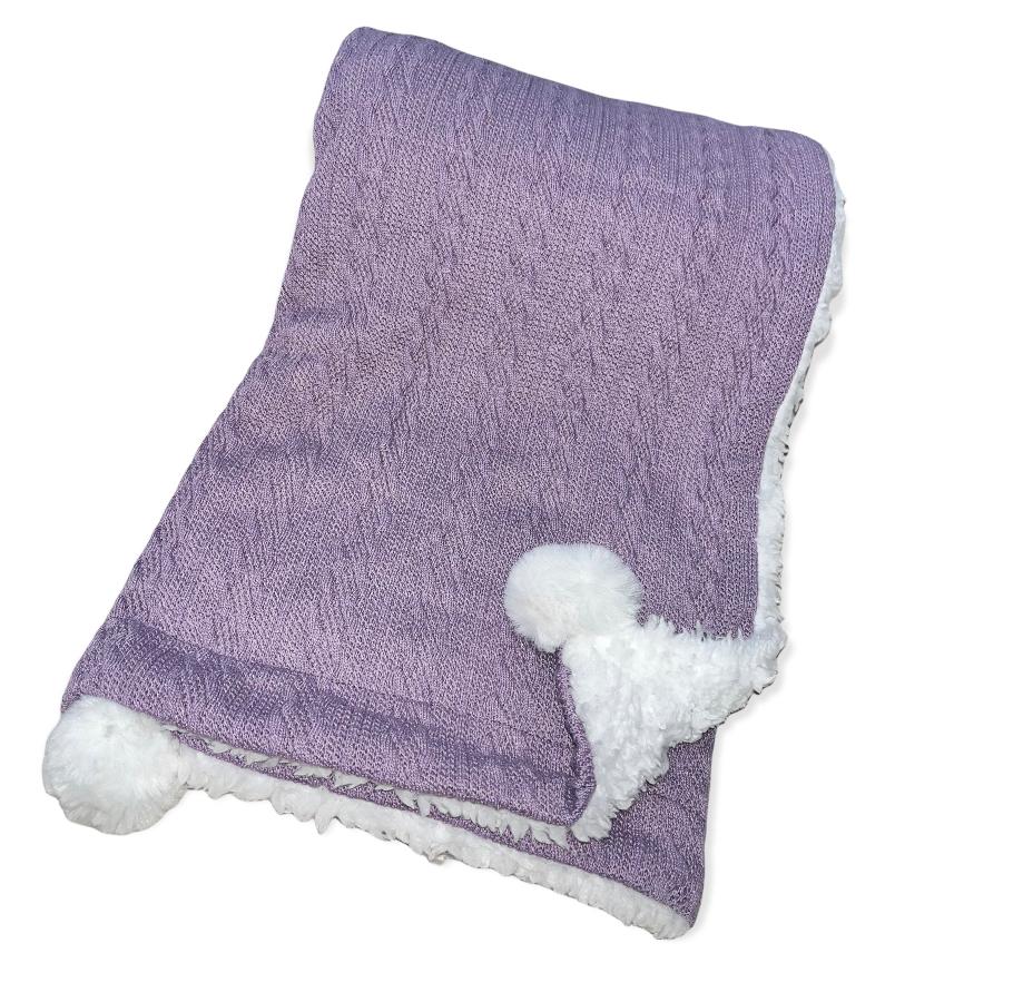 Huxley Baby Blanket Fox Design & Name