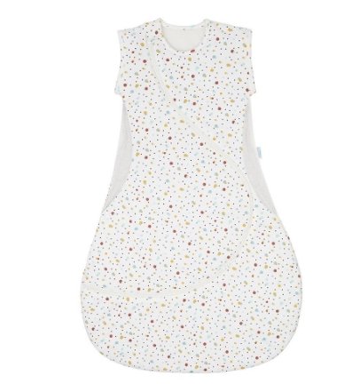 Baby Sleep Bag in Scandi Spot – Lightweight 0.5 TOG