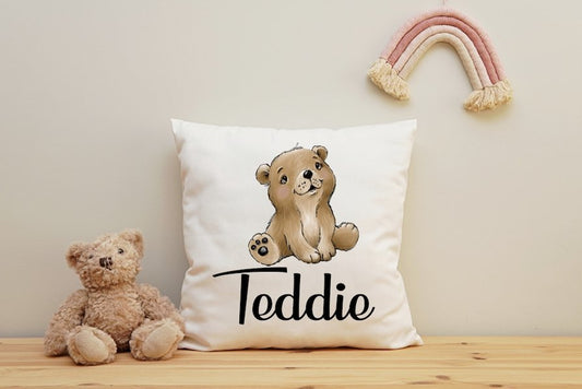 Bear Boy cushion - 40x40cm