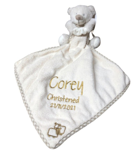 Bear Toy Soother Comforter by Jomanda