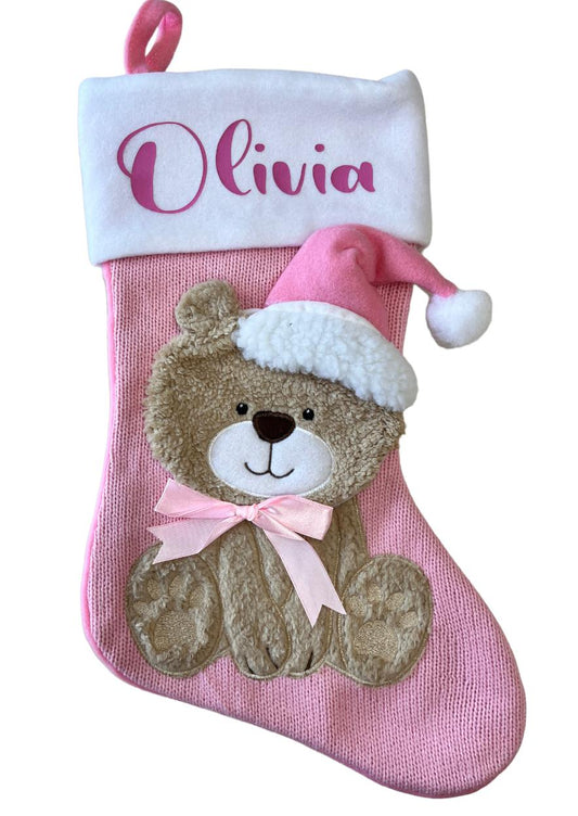 Christmas Stocking - Pink