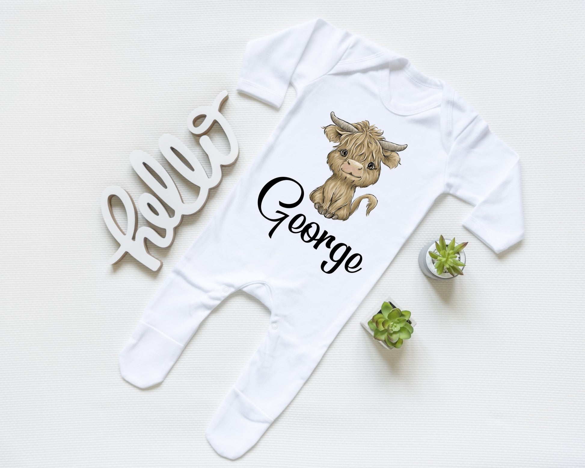 Cow Boy- Sleepsuit