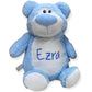 Cubbyford Blue Bear Personalised Teddy
