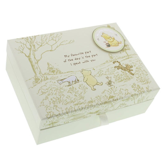 Disney Classic Pooh Heritage Keepsake Box With Compartments
