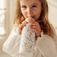 Drinking bottle 400ml pop-up Flowers & Butterflies by Little Dutch