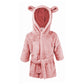 Dusky Pink Super Soft Hooded Dressing Gown