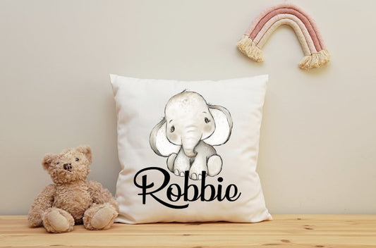 Elephant Boy cushion - 40x40cm