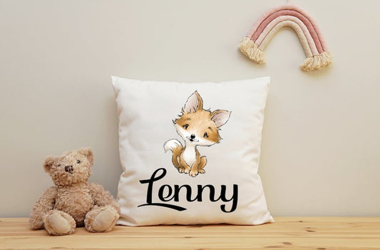 Fox Boy Cushion 40x40cm