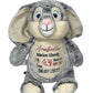 Grey Bunny Rabbit Personalised Teddy