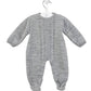 Grey CableKnit Onesie
