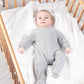 Grey CableKnit Onesie