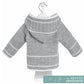 Grey knitted Baby Jacket