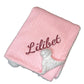 Huxley Baby Blanket Baby Pink
