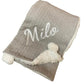 Huxley Baby Blanket Grey
