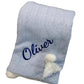 Huxley Baby Blanket Light Blue