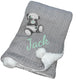 Huxley Baby Blanket Panda Design & Name