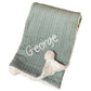 Huxley Baby Blanket Sage green