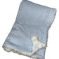 Huxley Baby Blanket Sheep Design & Name