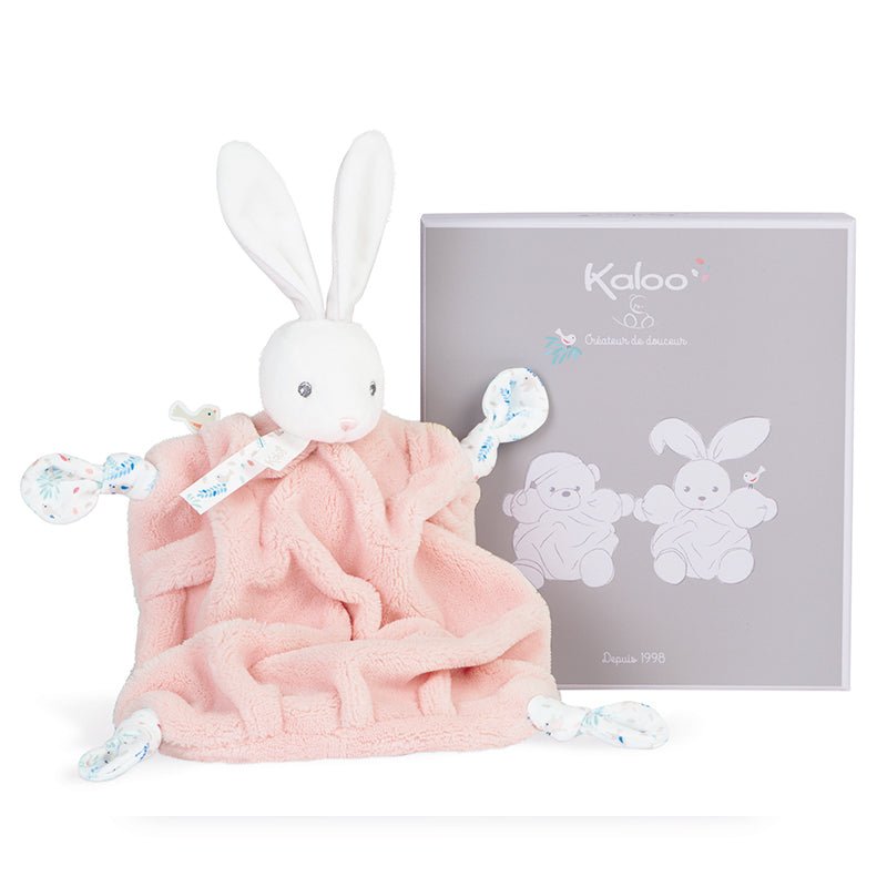 Kaloo Plume Doudou (Comforter) Rabbit Powder Pink