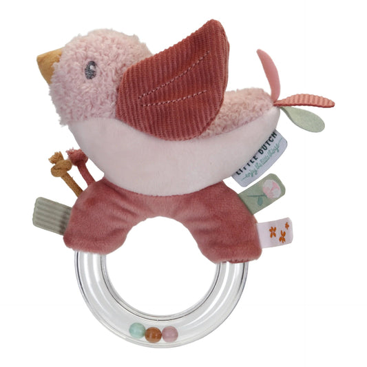 Little Dutch Flowers & Butterflies ring rattle