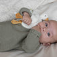 Little Dutch Knitted one-piece suit Olive