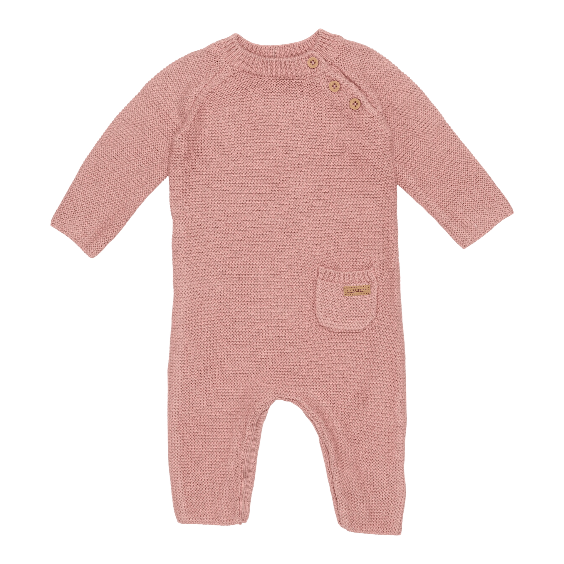 Little Dutch Knitted one-piece suit Vintage Pink