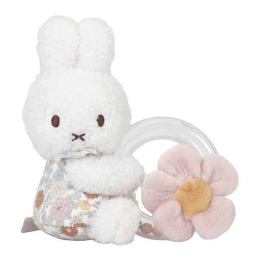 Little Dutch miffy rattle ring Vintage Little Flowers